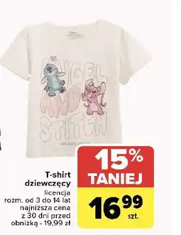 Carrefour T-shirt stitch 3-14 lat oferta