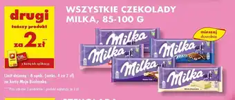 Biedronka Czekolada alpine milk Milka oferta