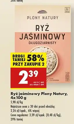 Biedronka Ryż jaśminowy długoziarnisty Plony Natury oferta