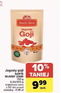 Carrefour Jagody goji Sante Skarby Ziemi oferta