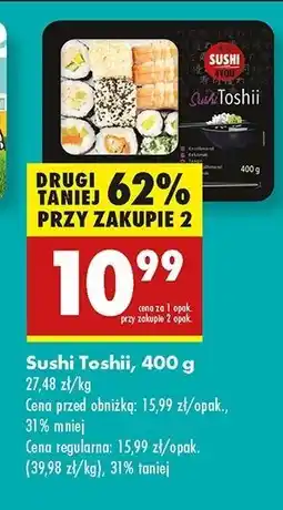 Biedronka Sushi toshii 4You oferta