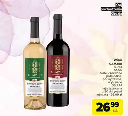 Carrefour Wino Gamziri Khareba oferta