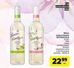 Carrefour Wino Carlo Rossi Botanicals Lavender Lime oferta