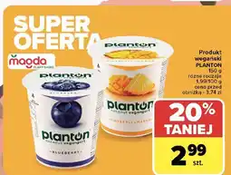 Carrefour Jogurt ananas mango Planton (Żywność) oferta