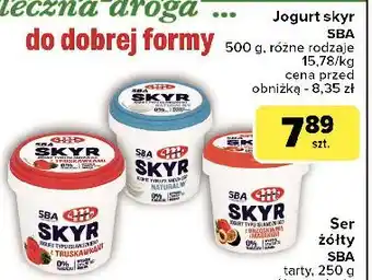 Carrefour Jogurt brzoskwinia-marakuja Mlekovita Sba Skyr oferta