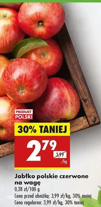 Biedronka Jabłka polskie oferta