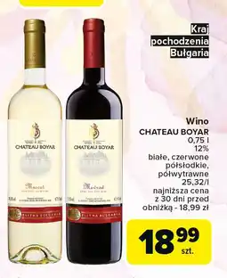 Carrefour Wino Chateau Boyar Mavrud oferta