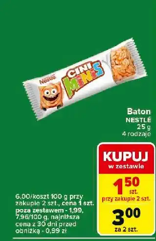 Carrefour Express Baton Cini Minis oferta