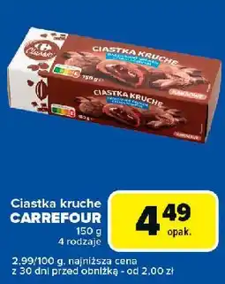 Carrefour Express Ciastka z kremem czekoladowym Carrefour oferta