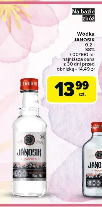 Carrefour Wódka Janosik oferta