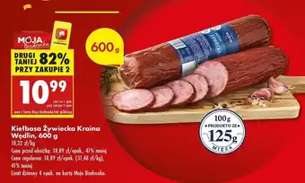 Biedronka Kiełbasa żywiecka Kraina Wędlin oferta