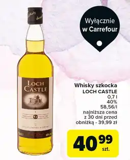 Carrefour Whisky Loch Castle oferta