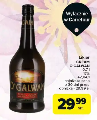 Carrefour Likier O'galwan Classic oferta