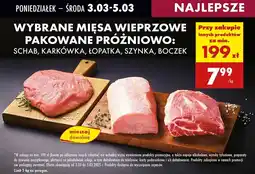 Biedronka Boczek wieprzowy bez żeber i skóry Kraina Mięs oferta