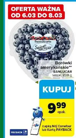 Carrefour Express Borówka serce Sanlucar oferta