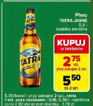 Carrefour Express Piwo Tatra Jasne Pełne oferta