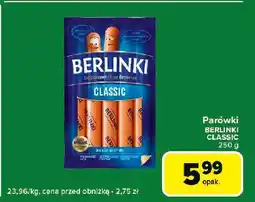 Carrefour Express Parówki classic Morliny Berlinki oferta