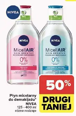 Carrefour Płyn micelarny formuła 3w1 cera sucha Nivea Micellair oferta