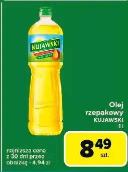 Carrefour Express Olej rzepakowy Kujawski oferta