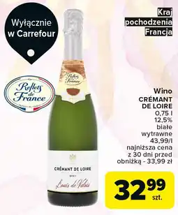 Carrefour Wino Cremant De Loire Gratien & Meyer Brut oferta