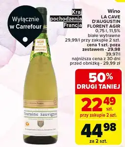 Carrefour Wino La Cave D'augustin Florent Agir oferta