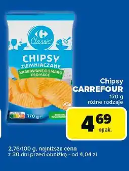 Carrefour Express Chipsy fromage Carrefour Classic oferta