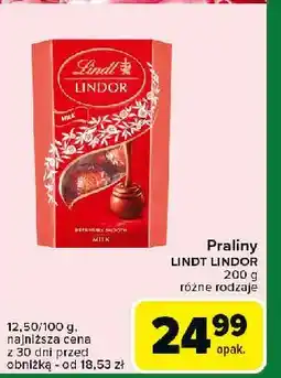 Carrefour Express Praliny milk Lindt Lindor oferta