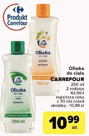 Carrefour Oliwka do ciała rumianek Carrefour oferta