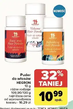 Carrefour Puder do włosów Hegron oferta