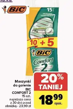 Carrefour Maszynka do golenia Bic Comfort 2 oferta