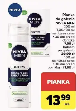 Carrefour Balsam po goleniu natychmiastowa ulga Nivea Men Sensitive oferta