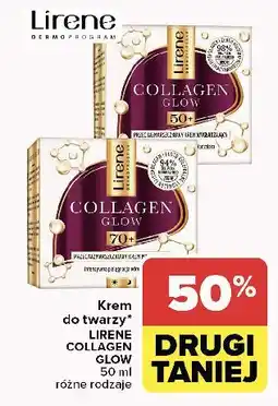 Carrefour Przeciwzmarszczkowy krem naprawczy 70+ Lirene Collagen Glow oferta