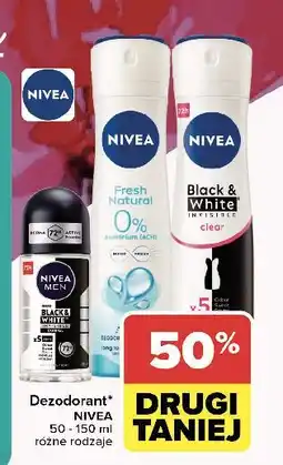 Carrefour Antyperspirant original Nivea Men Invisible Black & White oferta