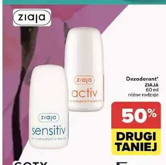 Carrefour Dezodorant Ziaja Activ oferta