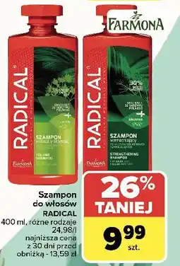 Carrefour Szampon do włosów wzmacniający Radical oferta