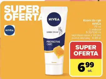 Carrefour Krem do rąk protective care Nivea Hand Cream oferta