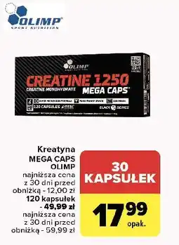 Carrefour Creatine mega caps Olimp Sport Nutrition oferta