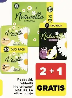 Carrefour Podpaski higieniczne night Naturella Ultra oferta