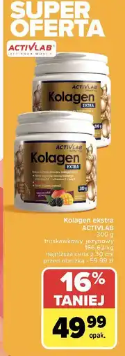 Carrefour Kolagen extra mango jeżyna Activlab oferta