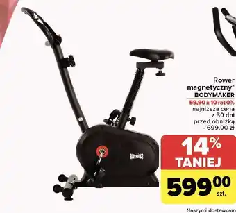 Carrefour Rower treningowy magnetyczny Bodymaker oferta