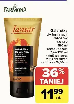 Carrefour Galaretka do laminacji Farmona Jantar oferta