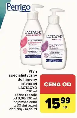 Carrefour Emulsja do higieny intymnej Lactacyd Sensitive oferta