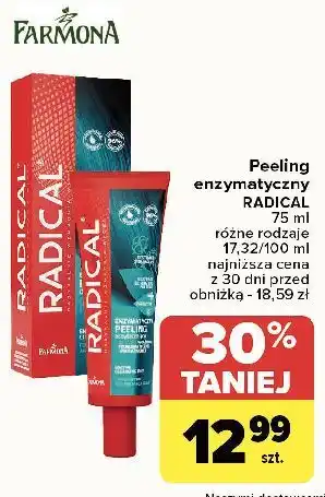 Carrefour Peeling enzymatyczny do skóry głowy Farmona Radical oferta