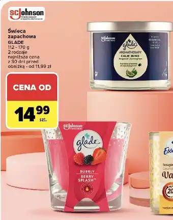 Carrefour Świeca zapachowa calm mind Glade Aromatherapy oferta