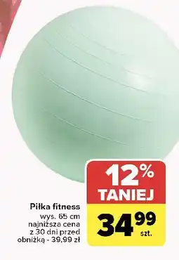 Carrefour Piłka fitness 65 cm oferta