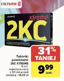 Carrefour Tabletki 2Kc Xtreme oferta