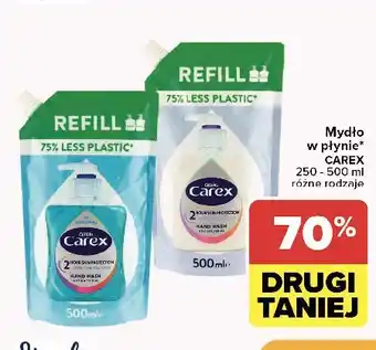 Carrefour Mydło w płynie - zapas Carex Moisture Plus oferta