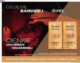 Carrefour Prezerwatywy extra lube Durex Sensual oferta