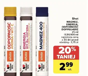 Carrefour Shot odporność Doppelherz oferta