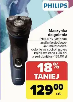 Carrefour Golarka s1151/00 Philips oferta